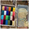 Kum Kum Velvet Zig Zag Bangles Combo Box 5